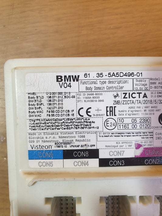 ✅2021 BMW 1 SERIES F40 M SPORT BODY DOMAIN CONTROL MODULE VPJKAF14B127A A177 - Image 2