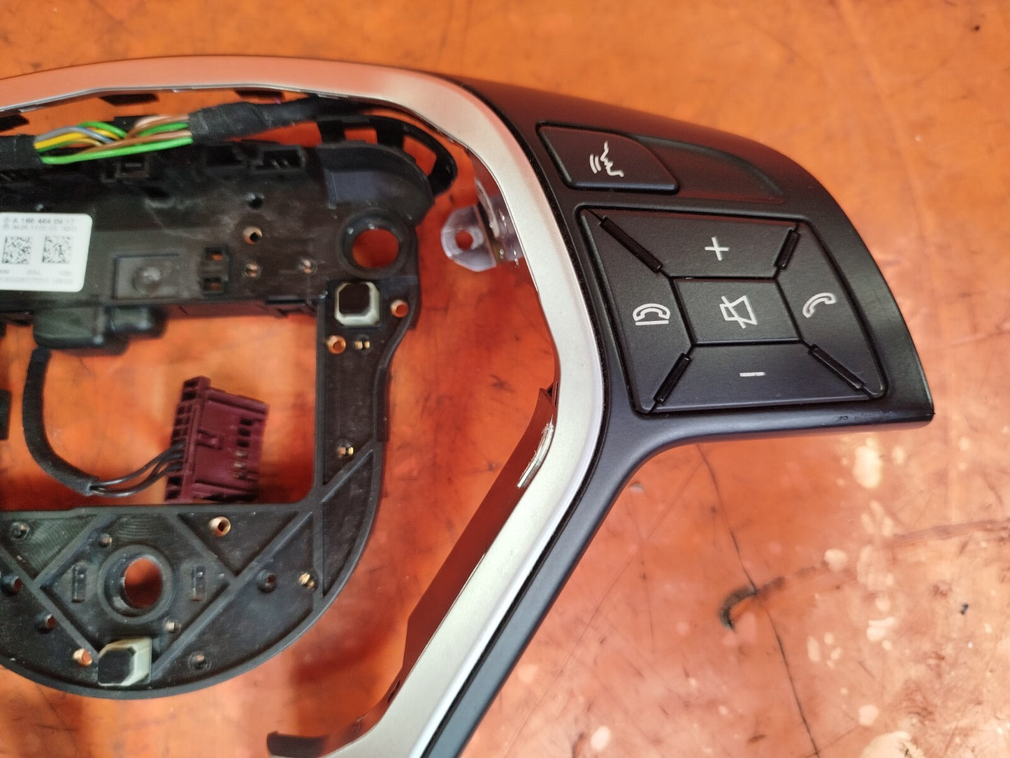 ✅2012 MERCEDES A CLASS W176 STEERING WHEEL TRIM PANEL COVER A2185400262 - Image 5