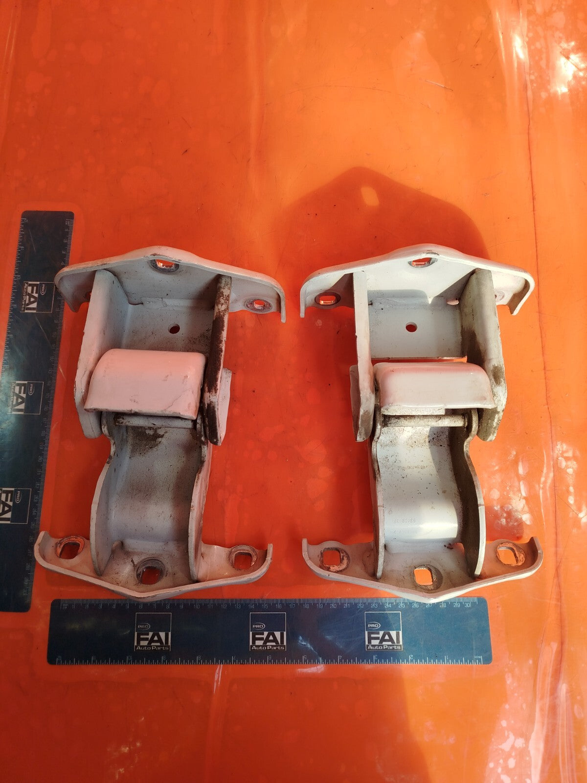 ✅2016 FIAT TALENTO 1.6D PAIR REAR LEFT DOOR HINGE TOP & BOTTOM + WARRANTY A253 - Image 7