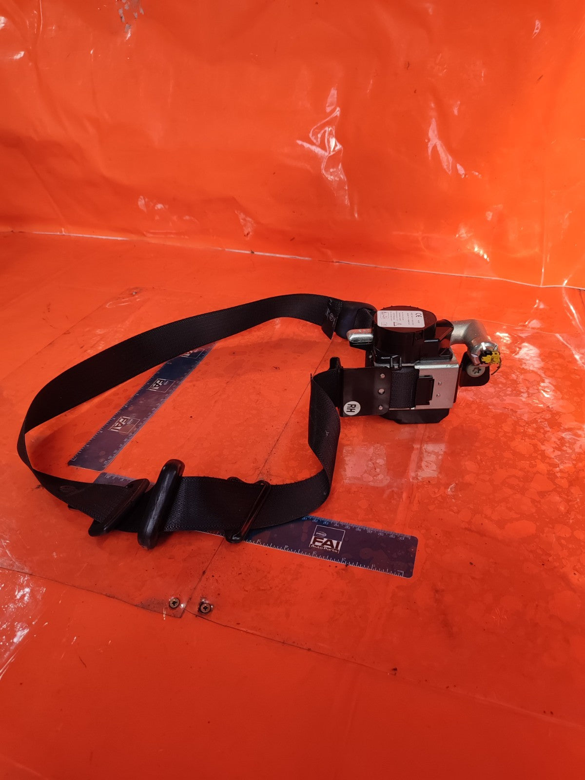 ✅2018 FORD GALAXY ZETEC FRONT RIGHT SEAT BELT EM2B-R61294-BA + WARRANTY A301 - Image 3
