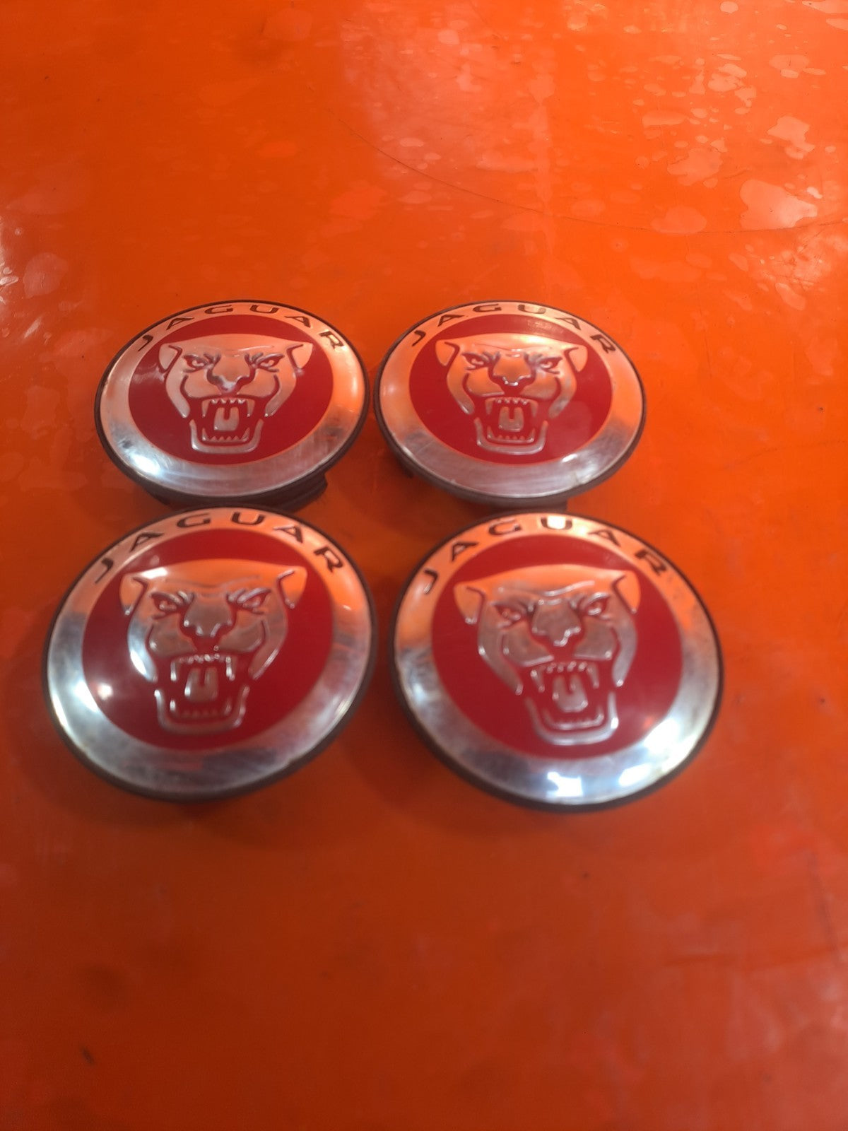 Jaguar XF X260 Wheel Center Cap x4 FX23-1A096-AA Warranty xAA - Image 2