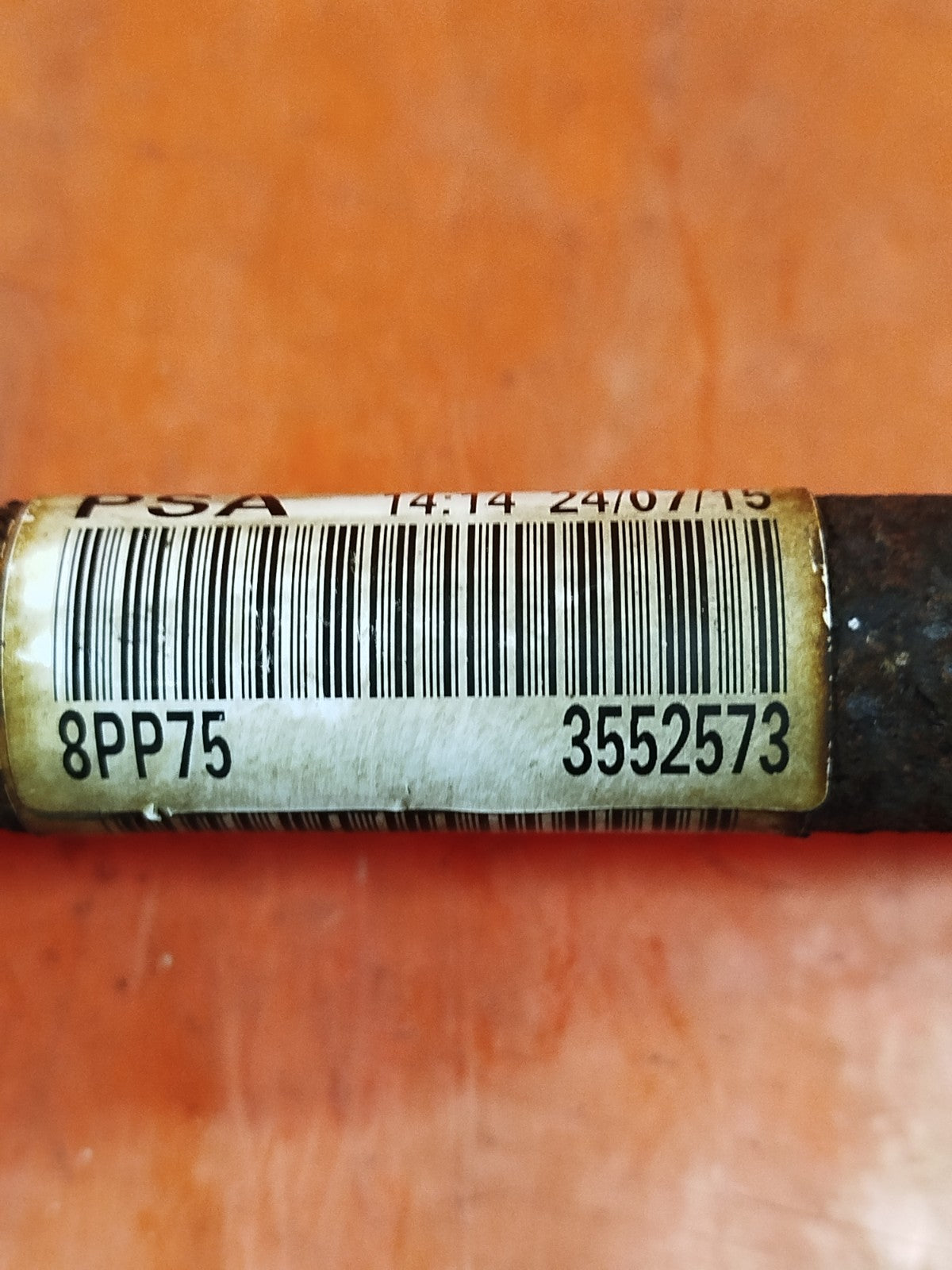 ✅2015 CITROEN C4 CACTUS FRONT LEFT DRIVESHAFT 9806459180 + WARRANTY A327 - Image 7