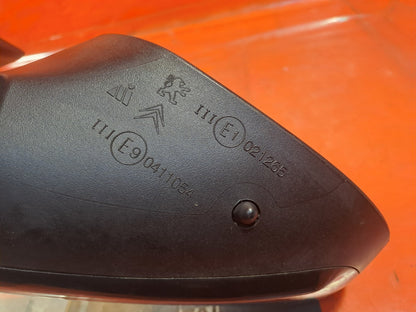 ✅2015 CITROEN C4 CACTUS FRONT RIGHT WING MIRROR BLACK + WARRANTY A327 - Image 12