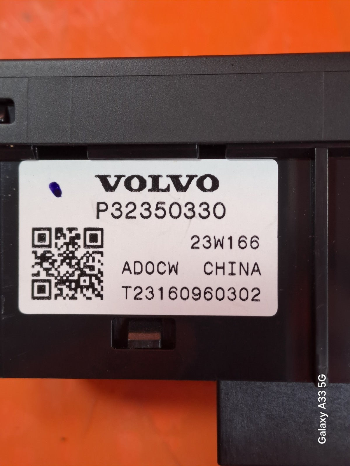 ✅POLESTAR 2 LONG RANGE 2023 TAILGATE OPENING SWITCH 32350330 Warranty A312 - Image 11