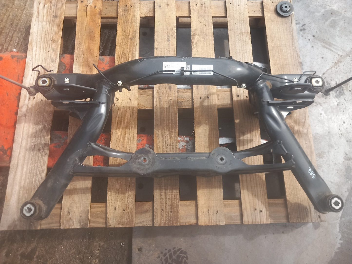 2022 VW Tiguan R-Line Rear Subframe Warranty A389 - Image 1