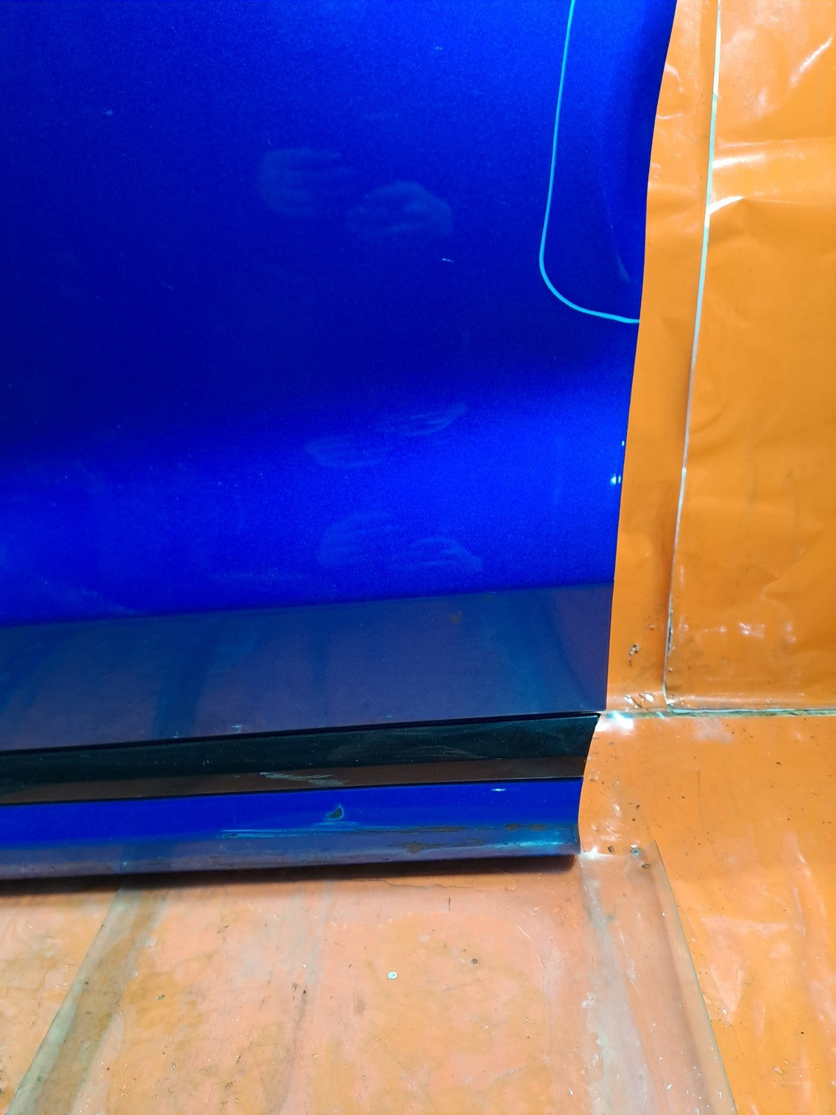 ✅2021 FORD PUMA ST-LINE X 1.0P FRONT LEFT DOOR BLUE dent  - Image 2