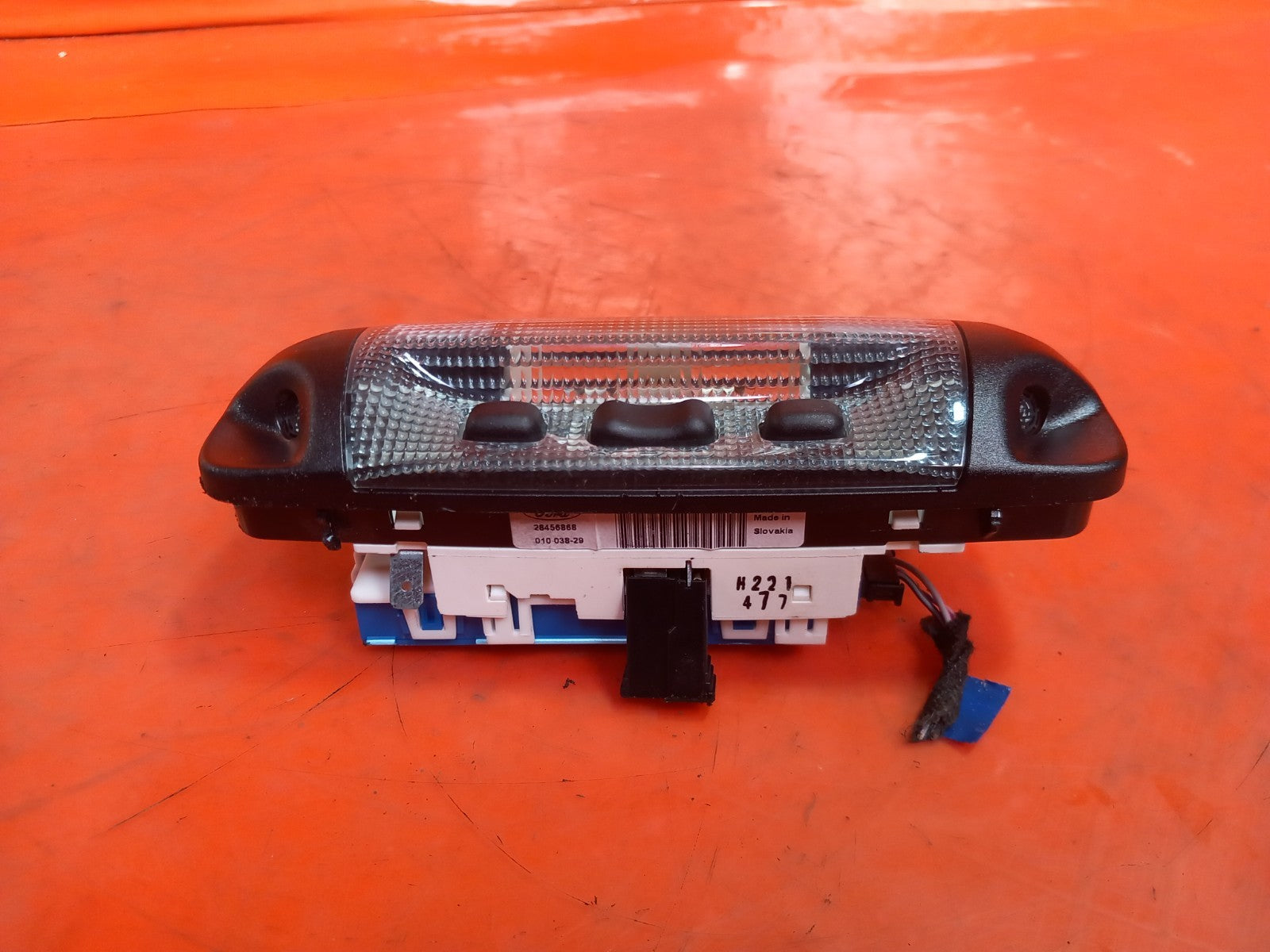 2017 Ford Ranger Wildtrak Front Interior Roof Light EB3B-15K609-AB Warranty A401 - Image 2