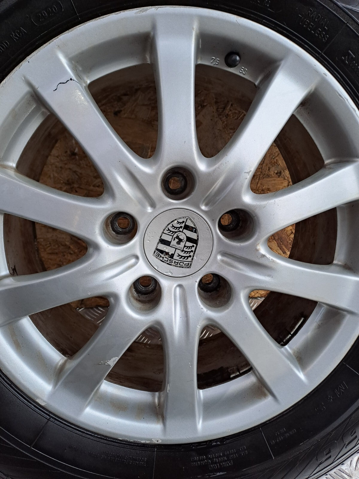 ✅2010 PORSCHE CAYENNE 9PA ALLOY WHEEL WITH TYRE 235/65 R17 + WARRANTY A268 - Image 8