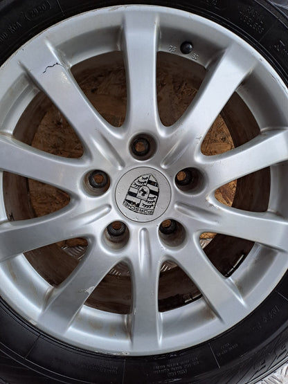 ✅2010 PORSCHE CAYENNE 9PA ALLOY WHEEL WITH TYRE 235/65 R17 + WARRANTY A268 - Image 8