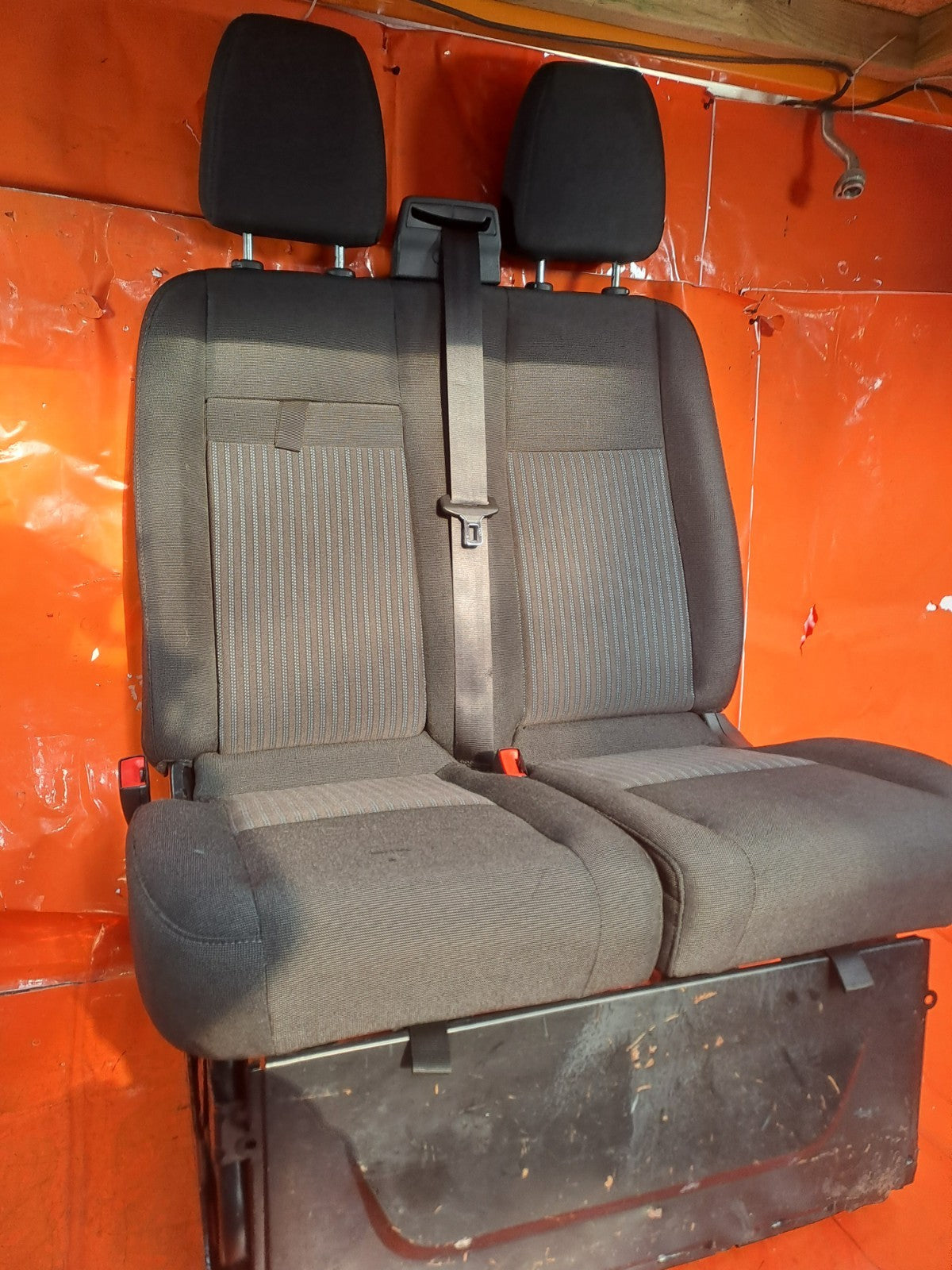 ✅2022 FORD TRANSIT CUSTOM 2.0D PASSENGER SIDE FRONT TWIN SEATS + WARRANTY A353 - Image 3