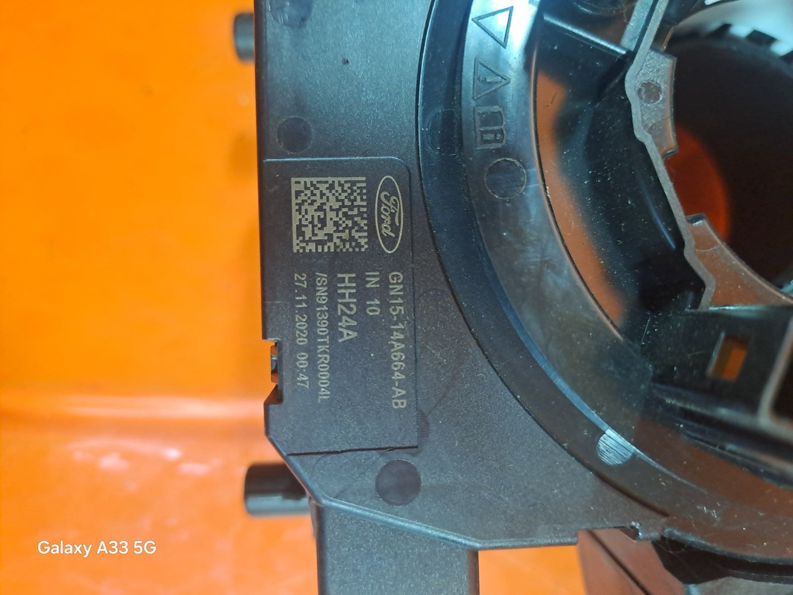 ✅FORD FIESTA MK8 INDICATOR WIPER STALK SQUIB RING GN15-14A664-AB + WARRANTY - Image 5