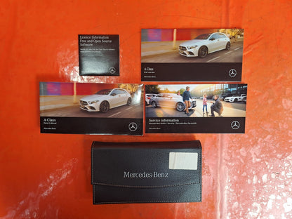 ✅MERCEDES A180D W177 1.5 DIESEL 2019 OWNERS MANUAL HANDBOOK & WALLET Warranty - Image 3