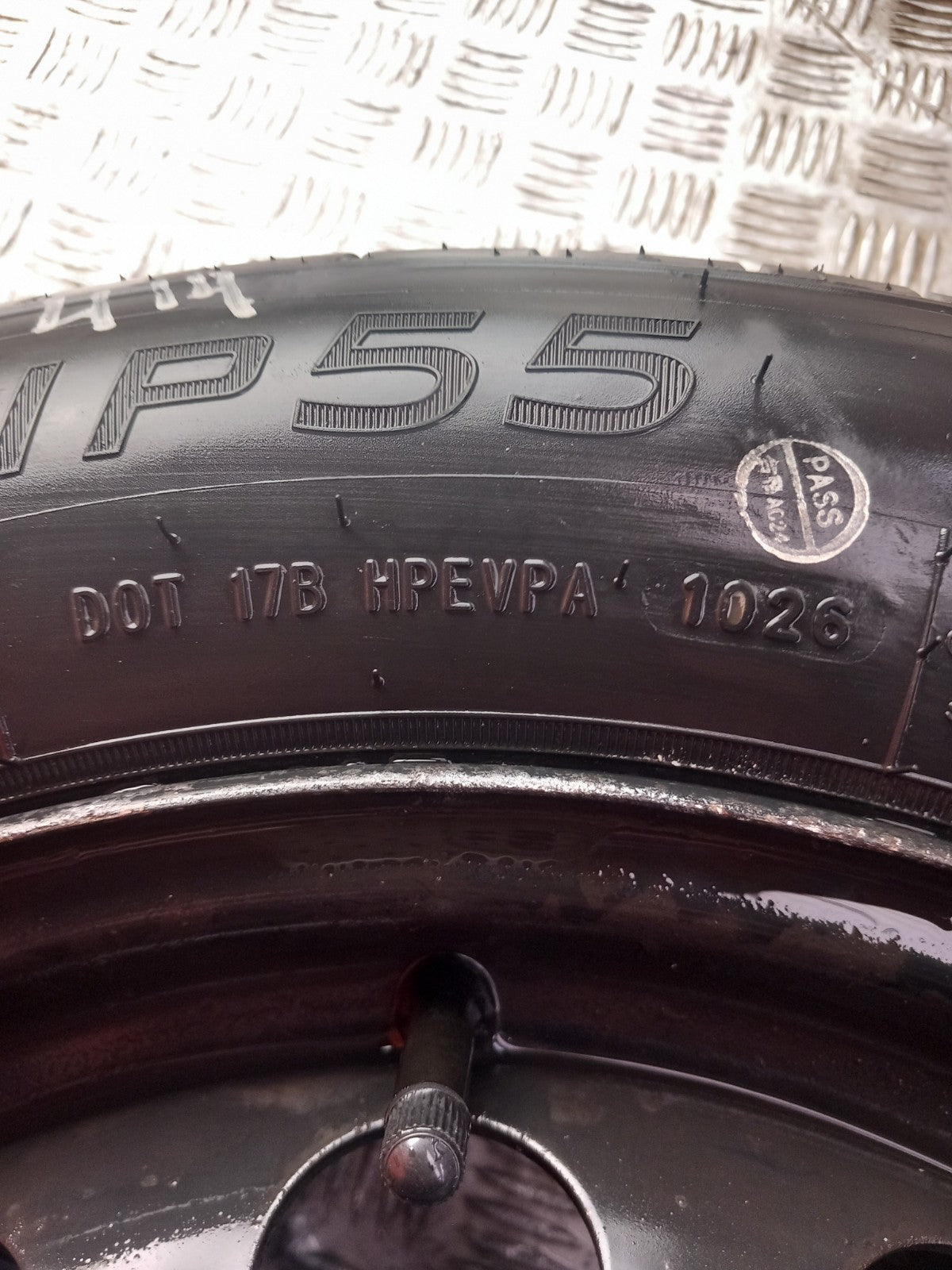 Vauxhall Combo MK4 1.5 Diesel 2020 Alloy Wheel with Tyre 205/60 R16 6,74 mm A414 - Image 5