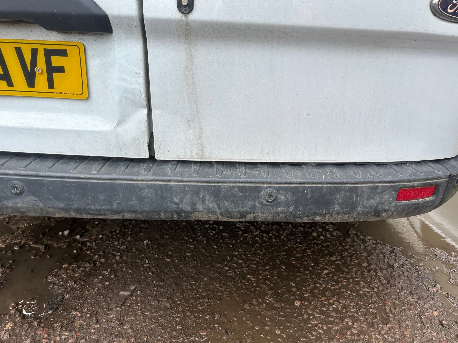 ✅Ford Transit Custom 2.2 Diesel 2014 Rear Bumper Bare Warranty A378 - Image 3