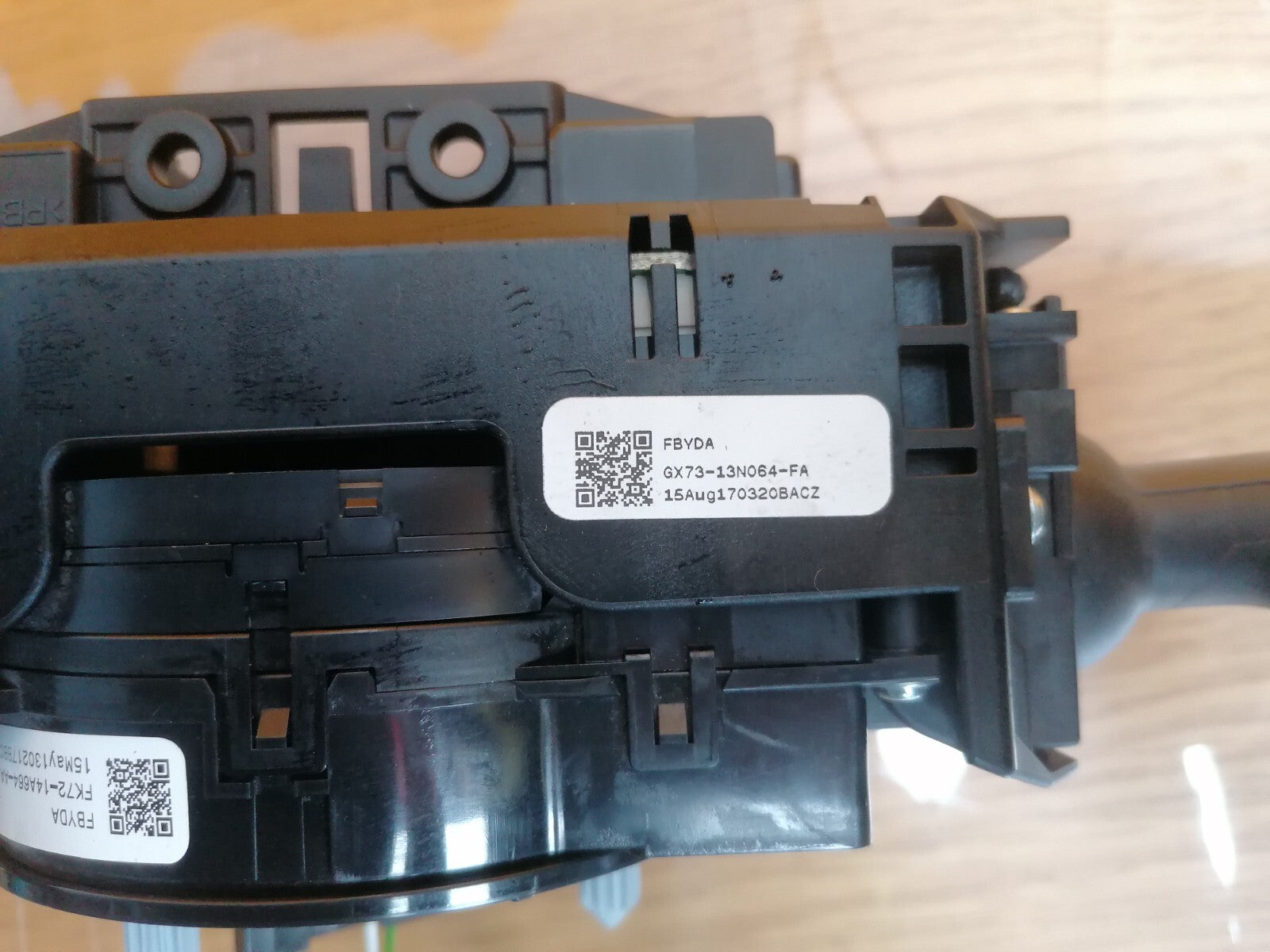 ✅2016 JAGUAR XF X260 WIPER INDICATOR CONTROL SWITCH STALK SQUIB GX73-13N064-FA - Image 12