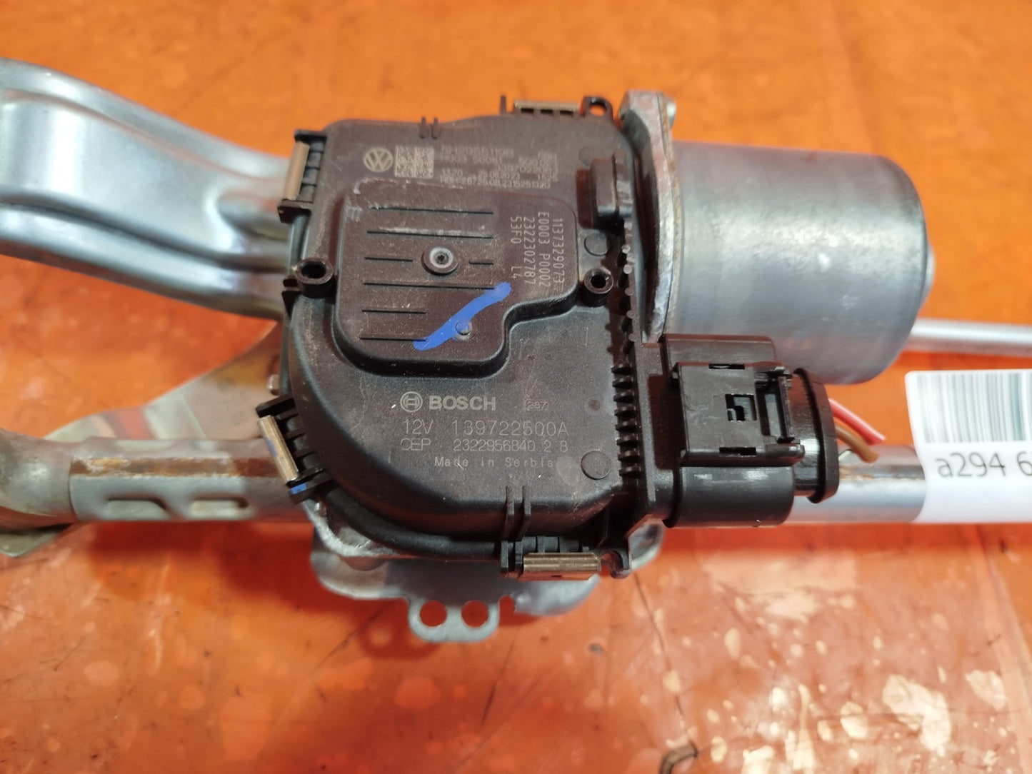 ✅VW GOLF GTE MK8 1.4 PETROL 2023 FRONT WIPER LINKAGE WITH MOTOR 5H2955119B A294 - Image 5