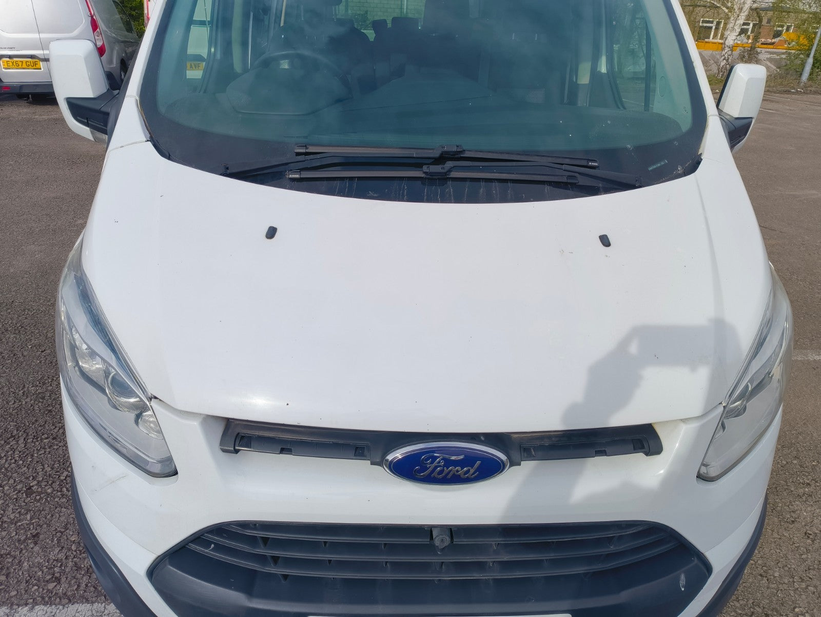 ✅Ford Tourneo Custom 2.2 Diesel 2015 Bonnet Hood White Warranty A377 - Image 1