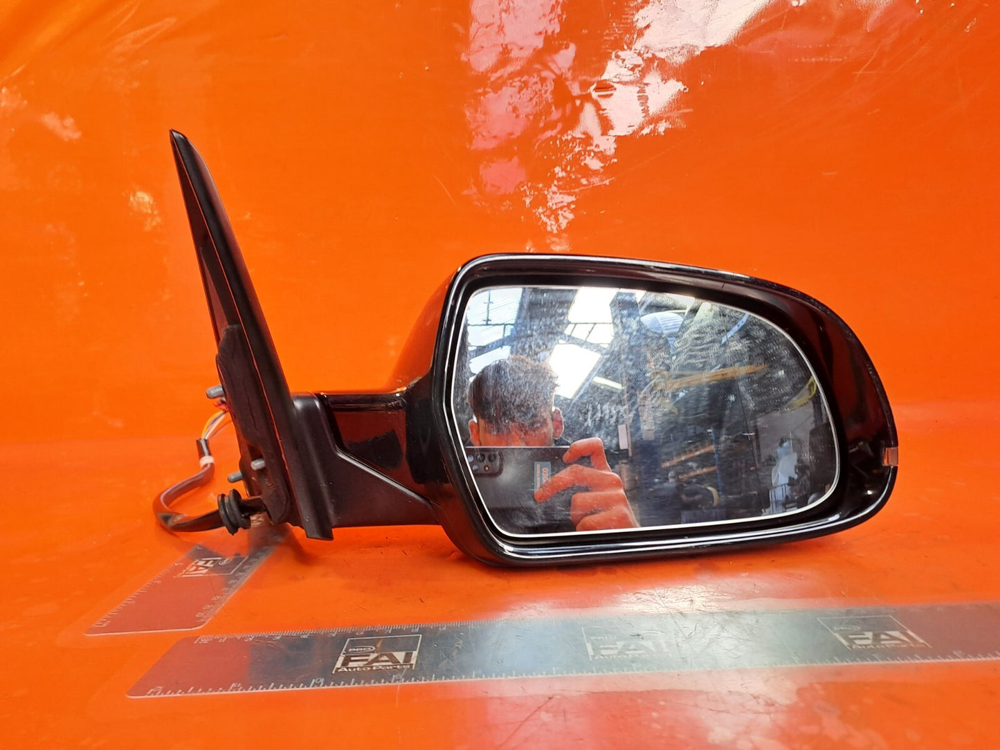 ✅2012 AUDI A5 1.8P RIGHT DRIVER SIDE WING MIRROR BLACK + WARRANTY A222 - Image 2