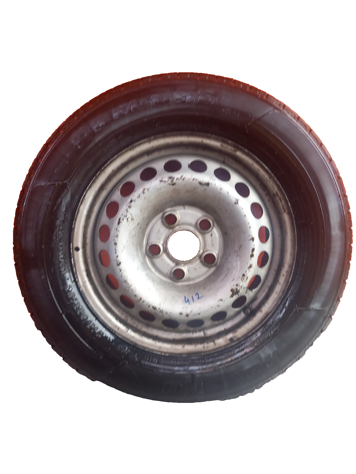 2021 VW Transporter T30 Steel Wheel w/ Tyre 7H0601027D 215/65 R16 Warranty A412 - Image 1
