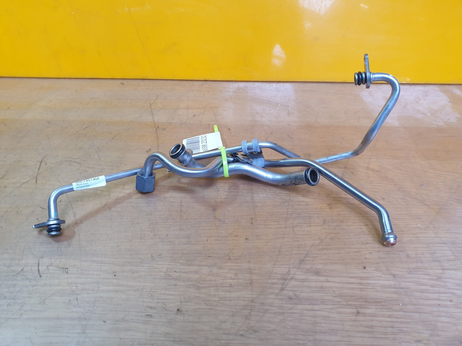 ✅2020 AUDI Q3 S LINE 1.5P TURBO OIL FEED PIPES 05E145140F + WARRANTY A198 - Image 4