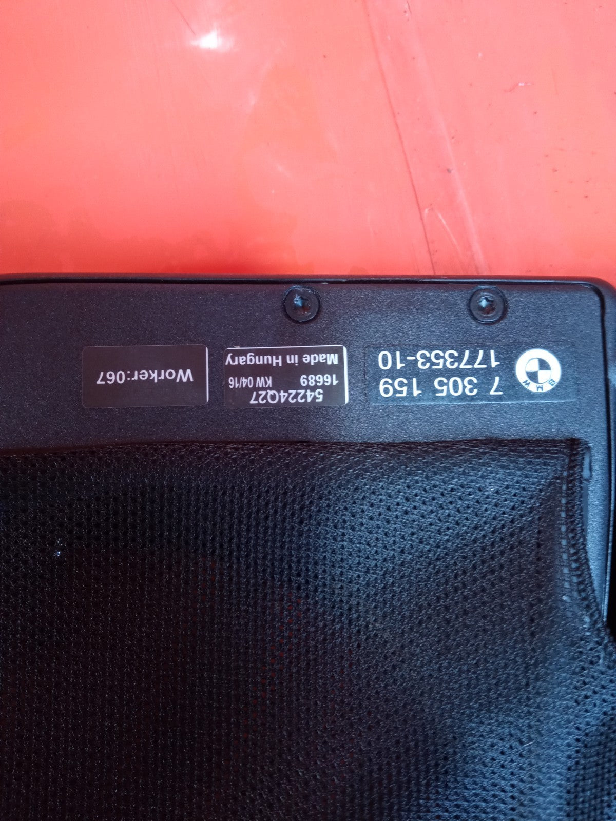 ✅2016 BMW 4 Series F33 2.0 Diesel Rear Wind Deflector 7305159 + Warranty A368 - Image 11