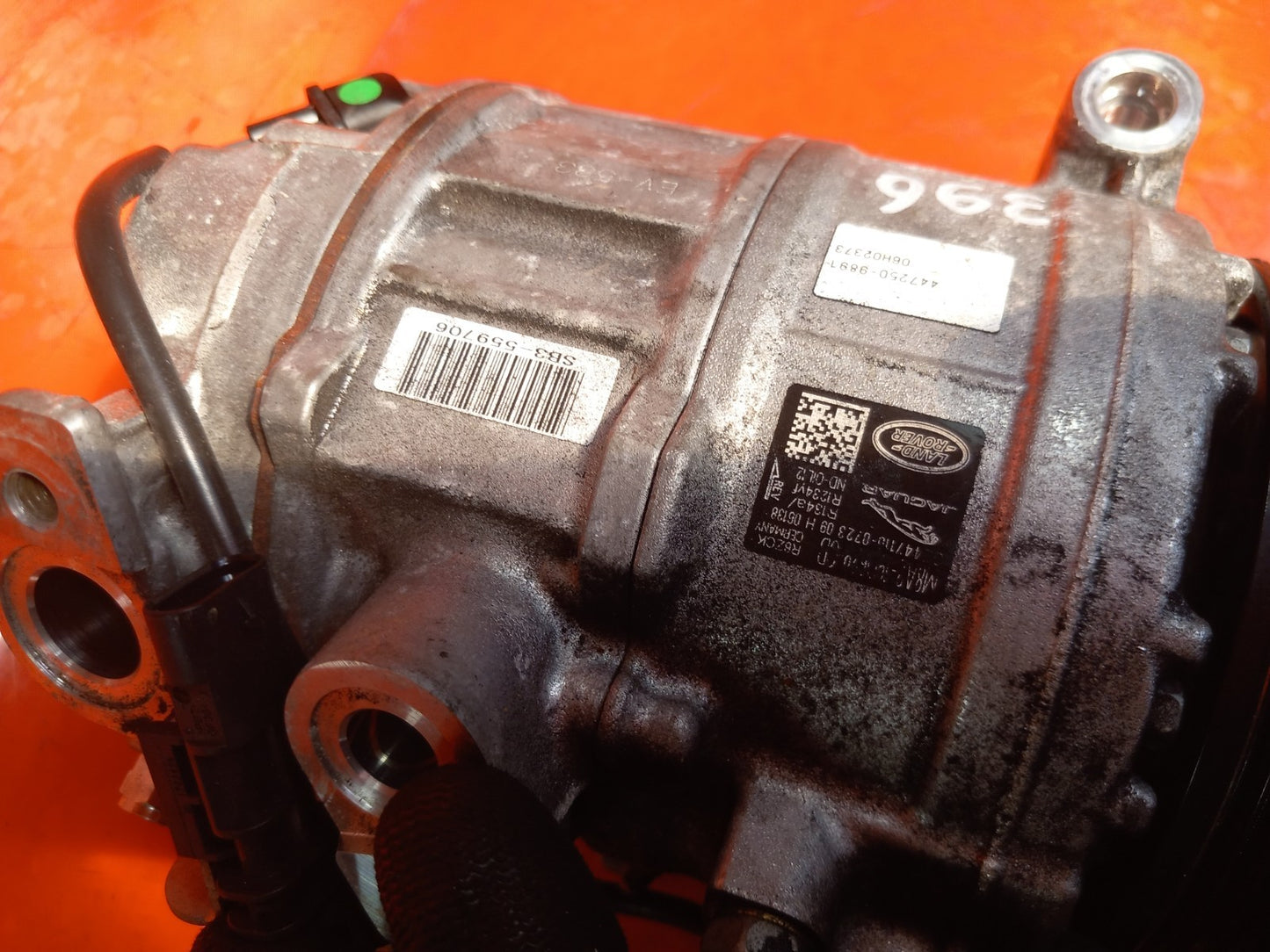 2025 Land Rover Defender L663 A/C Compressor Pump M8A2-19D629-CB Warranty A396 - Image 10
