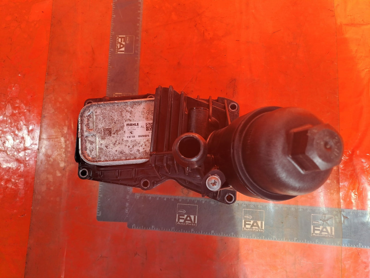 ✅BMW F22 218D SPORT 2.0 DIESEL 2015 N47D20U1 ENGINE OIL COOLER 8507626 Warranty - Image 8