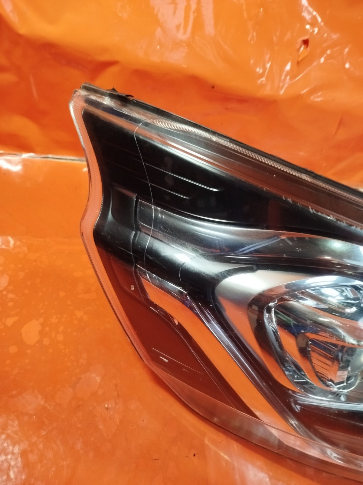 ✅FORD TRANSIT CUSTOM 2023 FRONT RIGHT HEADLIGHT JK2113W029CJ Parts only A343 - Image 10