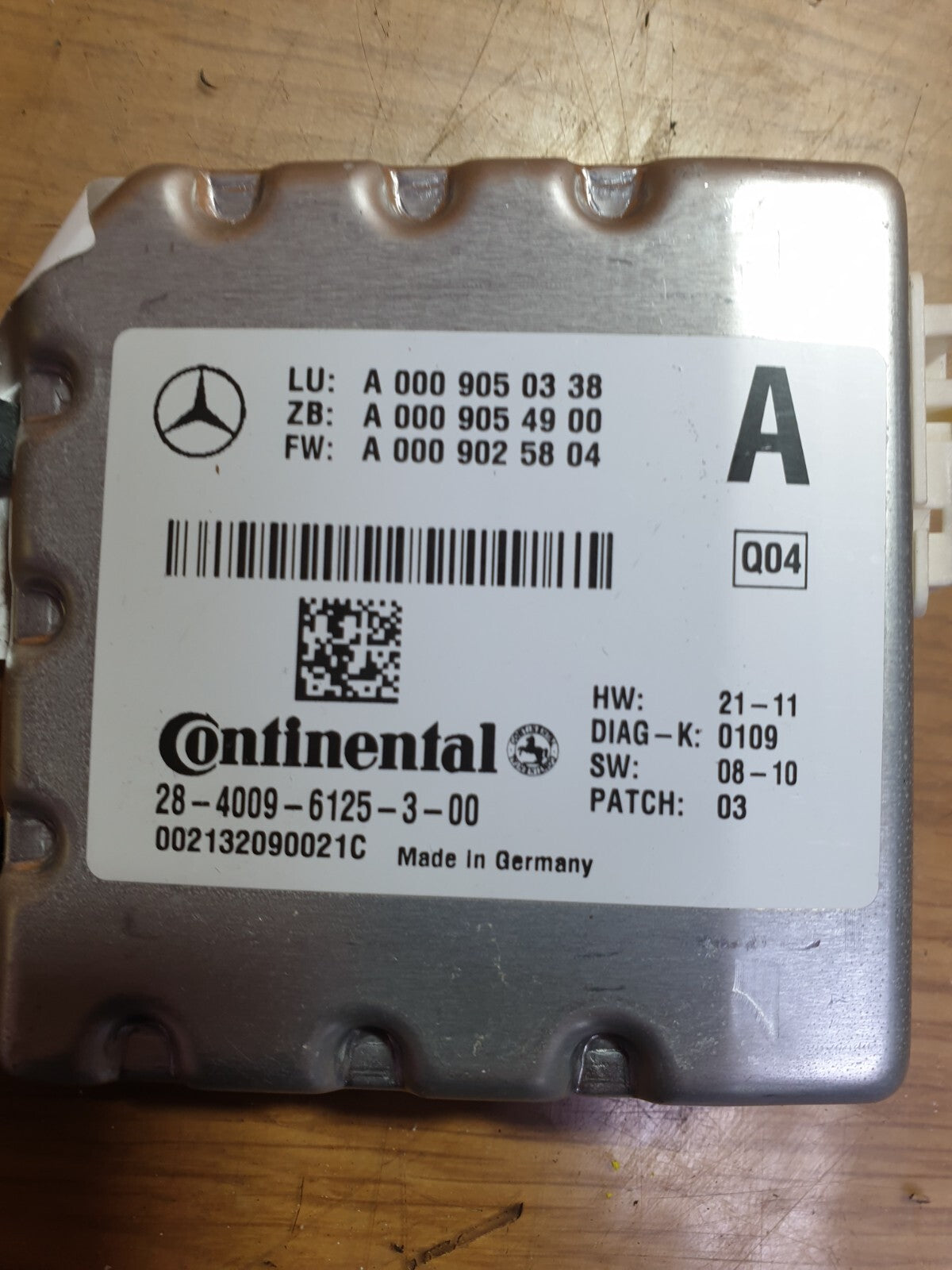 ✅2013 MERCEDES C CLASS W204 FRONT WINDSCREEN CAMERA & CONTROL MODULE + WARRANTY - Image 10