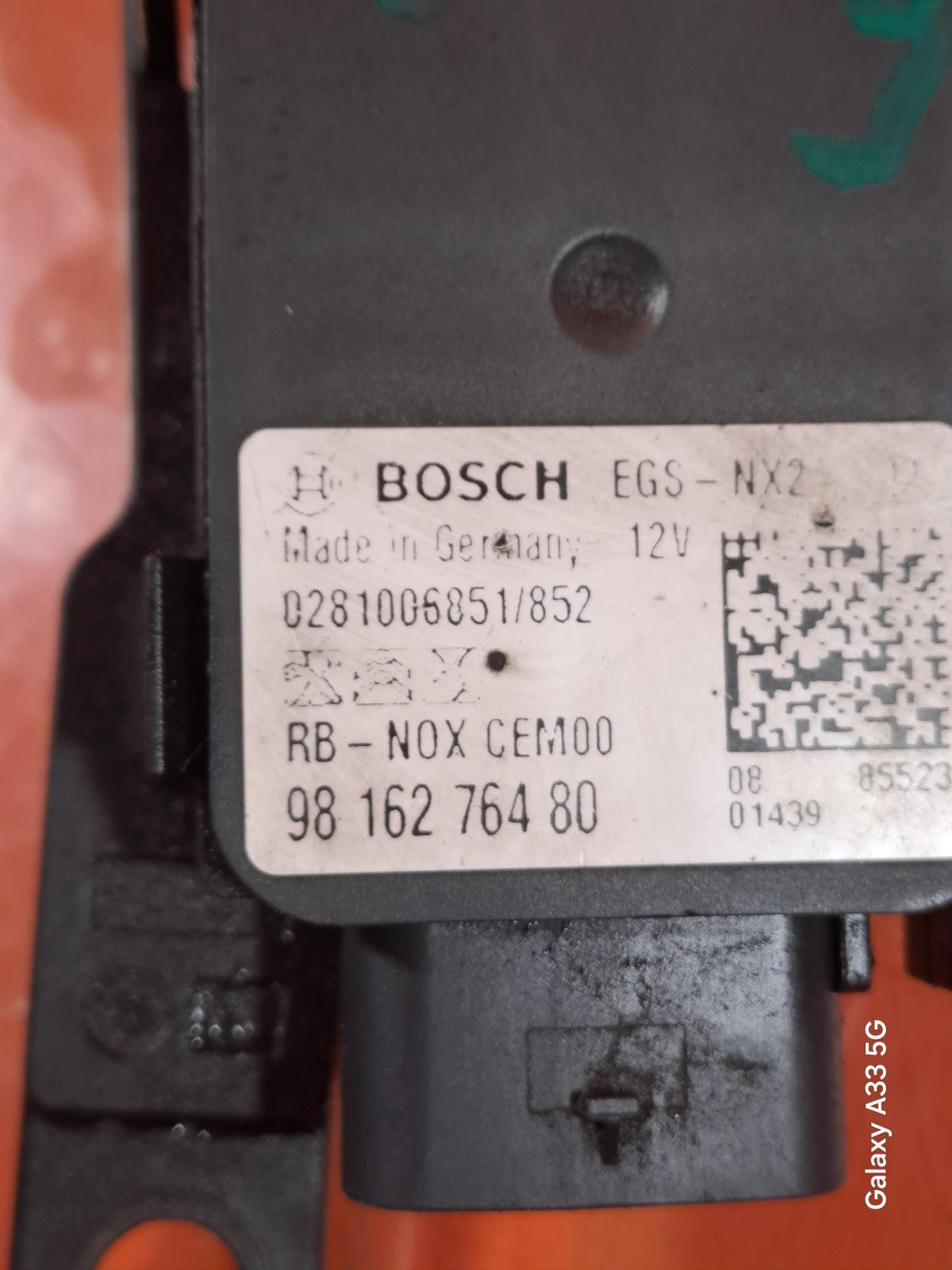 ✅2019 PEUGEOT 308 MK2 LAMBDA NOX SENSOR 9816276480 + WARRANTY A309 - Image 8