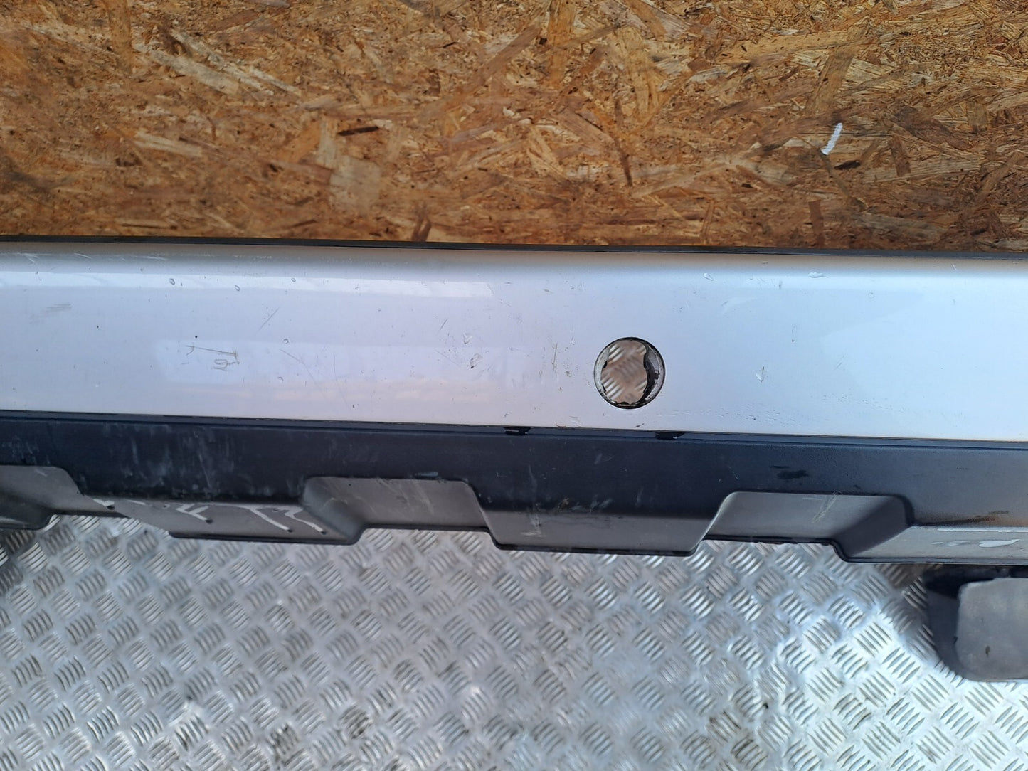 ✅2005 RANGE ROVER VOGUE L322 4.4P REAR BUMPER SILVER + WARRANTY  A274 - Image 9