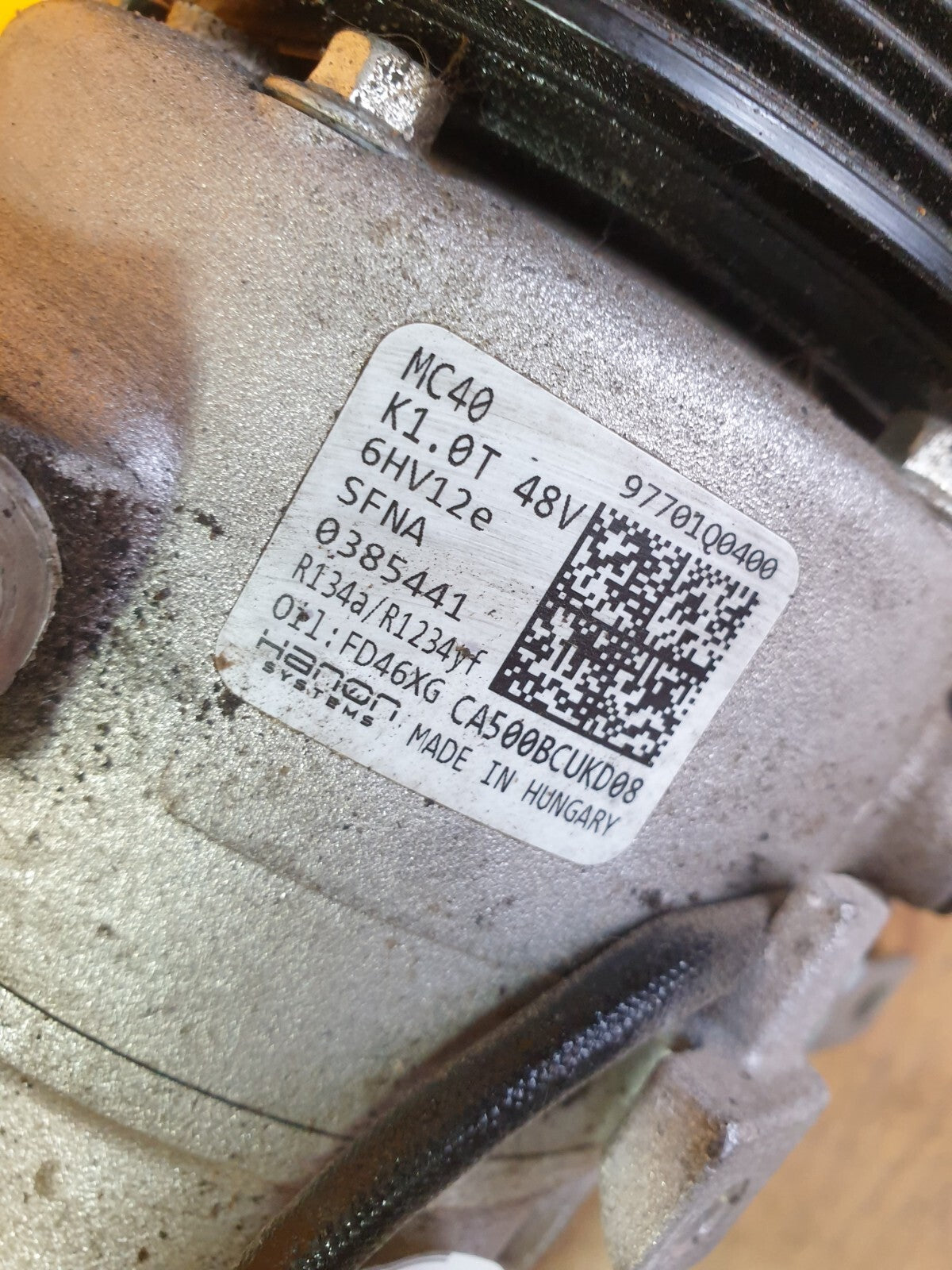 ✅2020-2025 HYUNDAI I20 MK3 AIR CON PUMP COMPRESSOR 97701-Q0400 + WARRANTY A189 - Image 5
