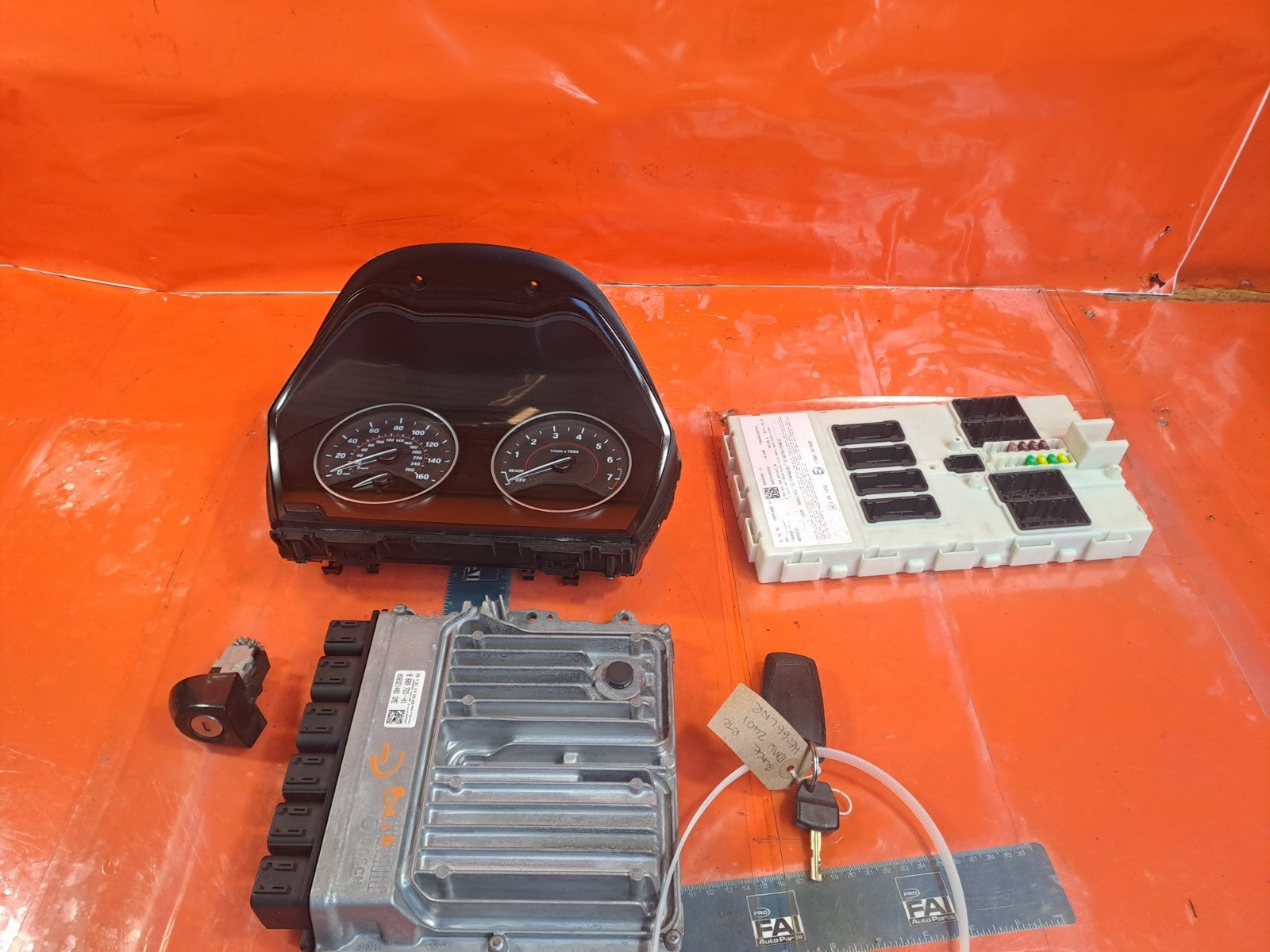 ✅BMW M240I F22 3.0 PETROL 2016 ENGINE ECU SET 8689723 6824383 6834476 Warranty - Image 2