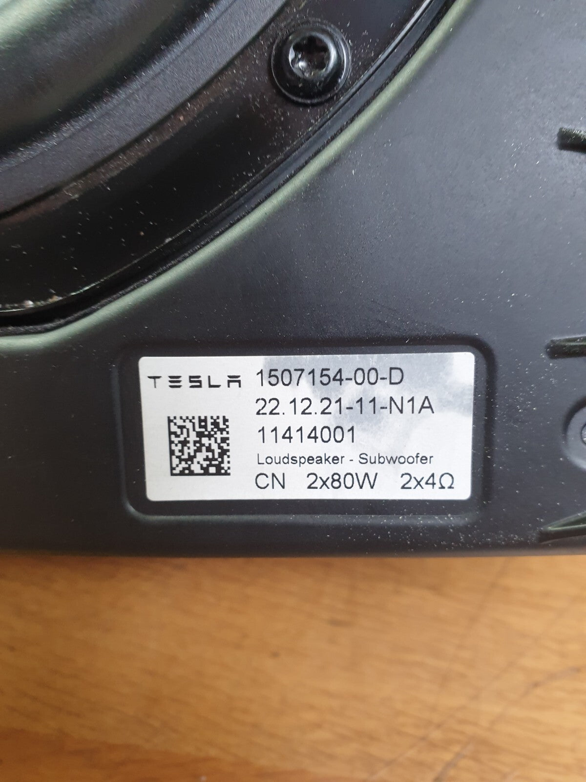 ✅2022 TESLA MODEL Y SUBWOOFER LOUDSPEAKER 1507154-00-D + WARRANTY A172 - Image 12