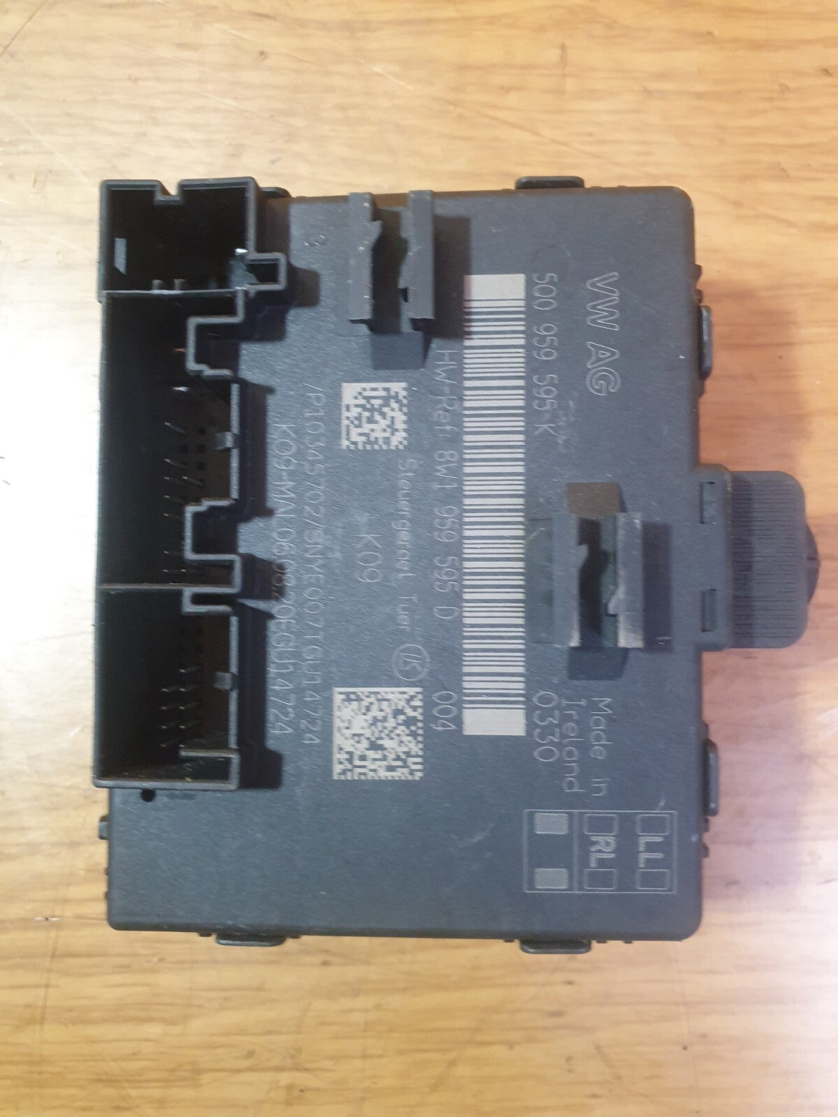 ✅2020 AUDI Q3 S LINE 1.5P REAR DOOR CONTROL MODULE ECU 5Q0959595K +WARRANTY A198 - Image 1