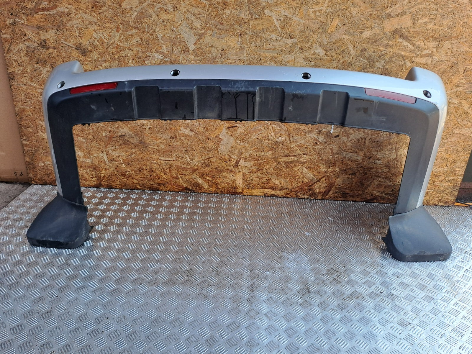 ✅2005 RANGE ROVER VOGUE L322 4.4P REAR BUMPER SILVER + WARRANTY  A274 - Image 12