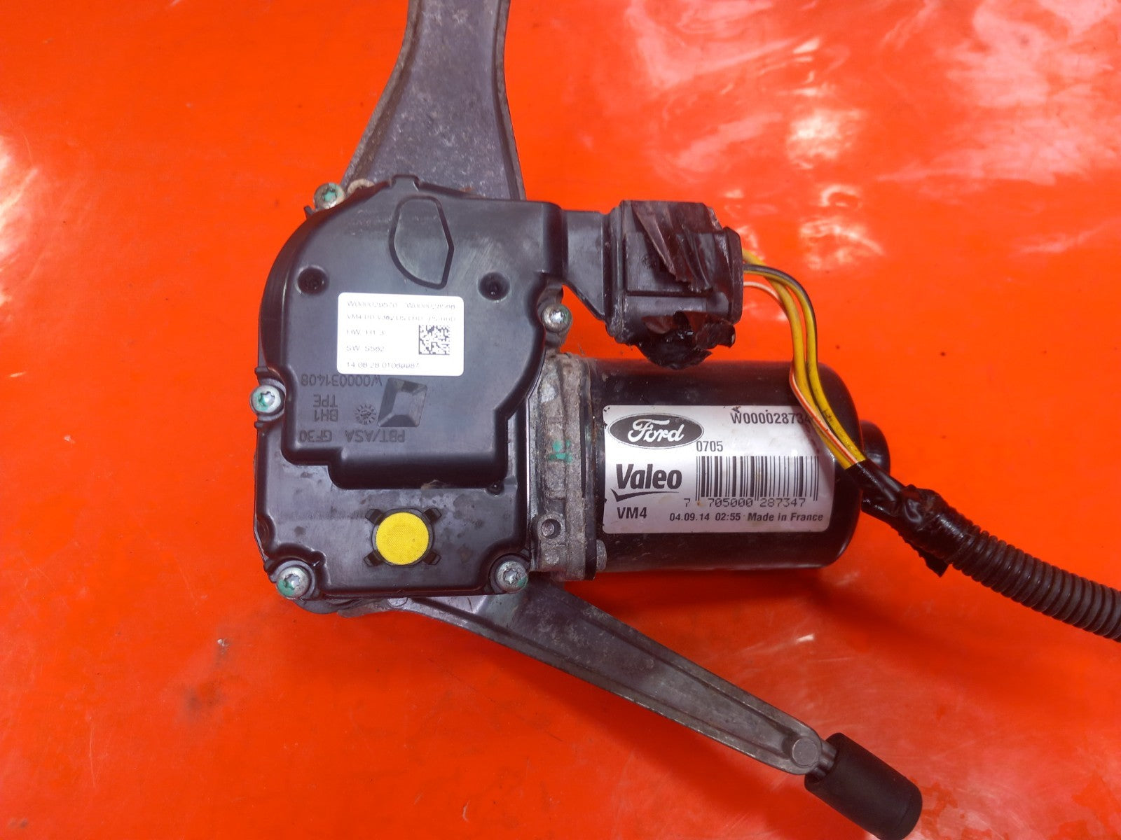 ✅2014 Ford Transit Custom Wiper Motor Front Left BK21-17501-AE + Warranty A384 - Image 2