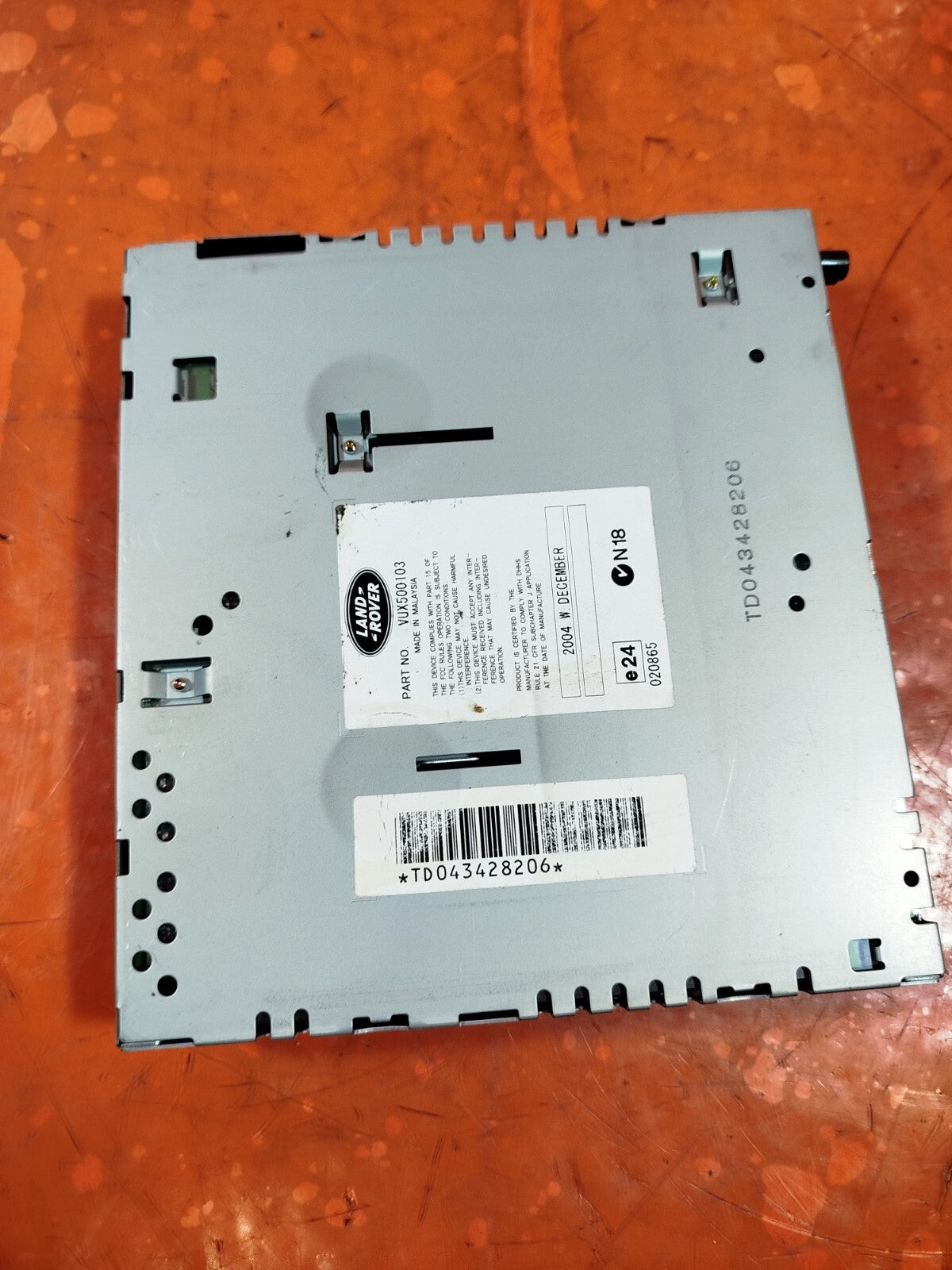 ✅2005 RANGE ROVER VOGUE L322 RADIO TUNER RECEIVER CONTROL MODULE VUX500103 A274 - Image 6