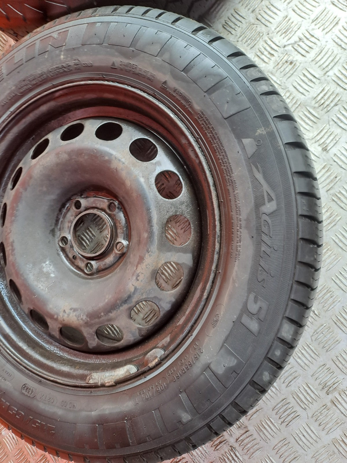 ✅Ford Transit Custom Steel Wheel with Tyre x2 215/65 R16 5.26 mm + Warranty xAA - Image 4