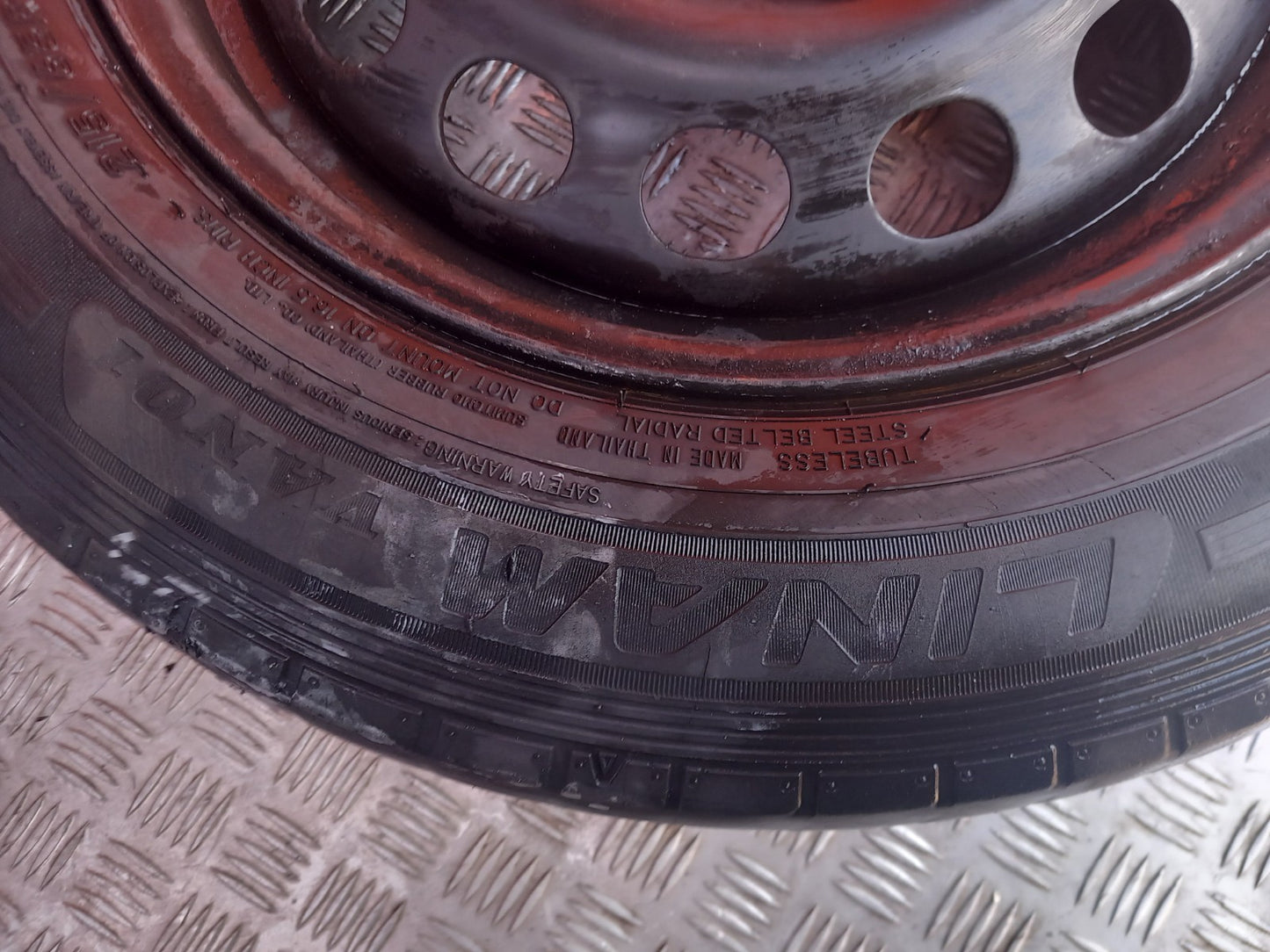 2021 Ford Transit Custom Steel Wheel With Tyre 215/65 R16 Warranty A372 - Image 7