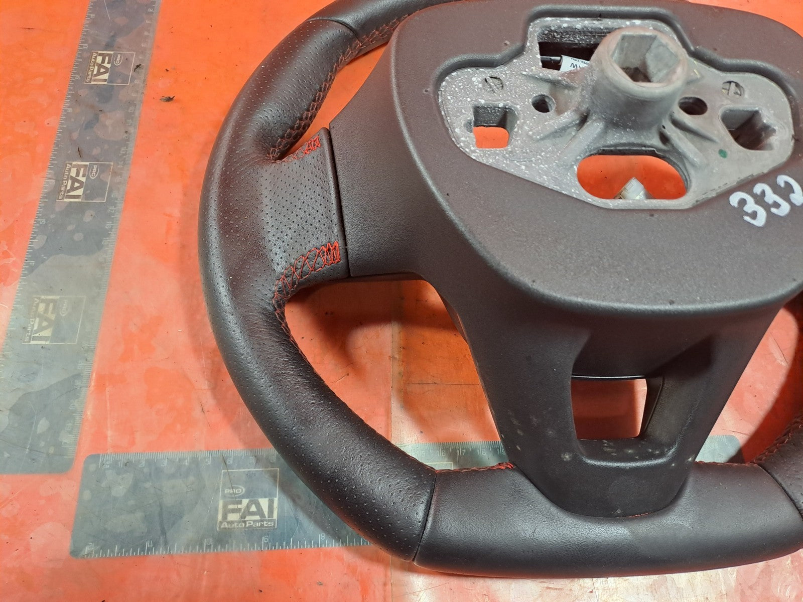 ✅2018 FORD FIESTA ST-LINE X STEERING WHEEL H1BJ3600AF + WARRANTY A332 - Image 10