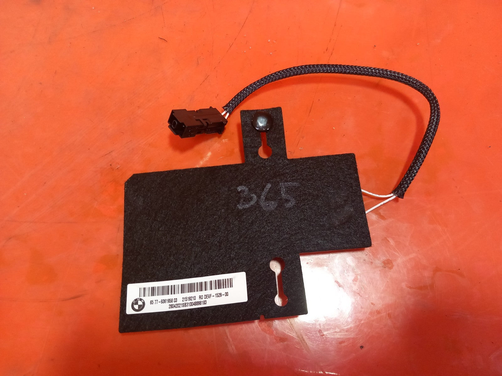 2021 BMW 1 Series F40 Front Left Seat Occupancy Sensor 9361958 Warranty A365 - Image 2