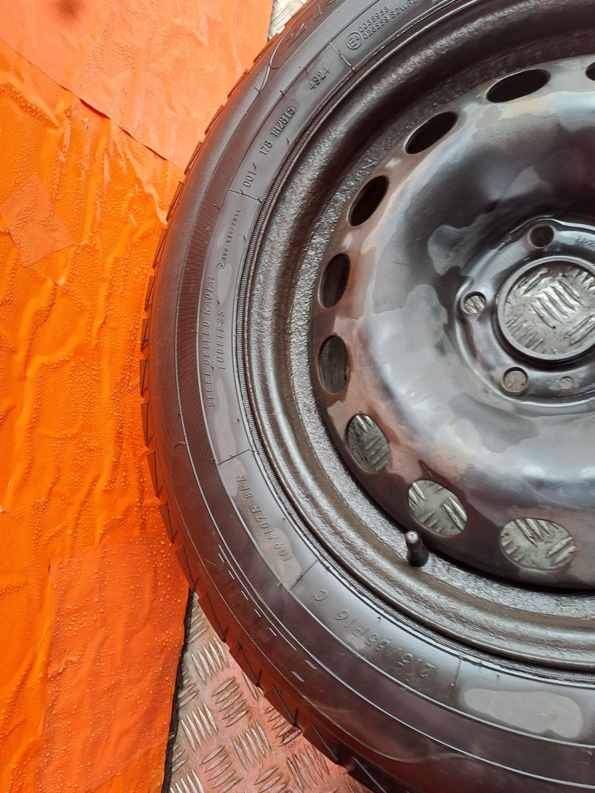✅Ford Transit Custom Steel Wheel with Tyre x2 215/65 R16 5.26 mm + Warranty xAA - Image 9
