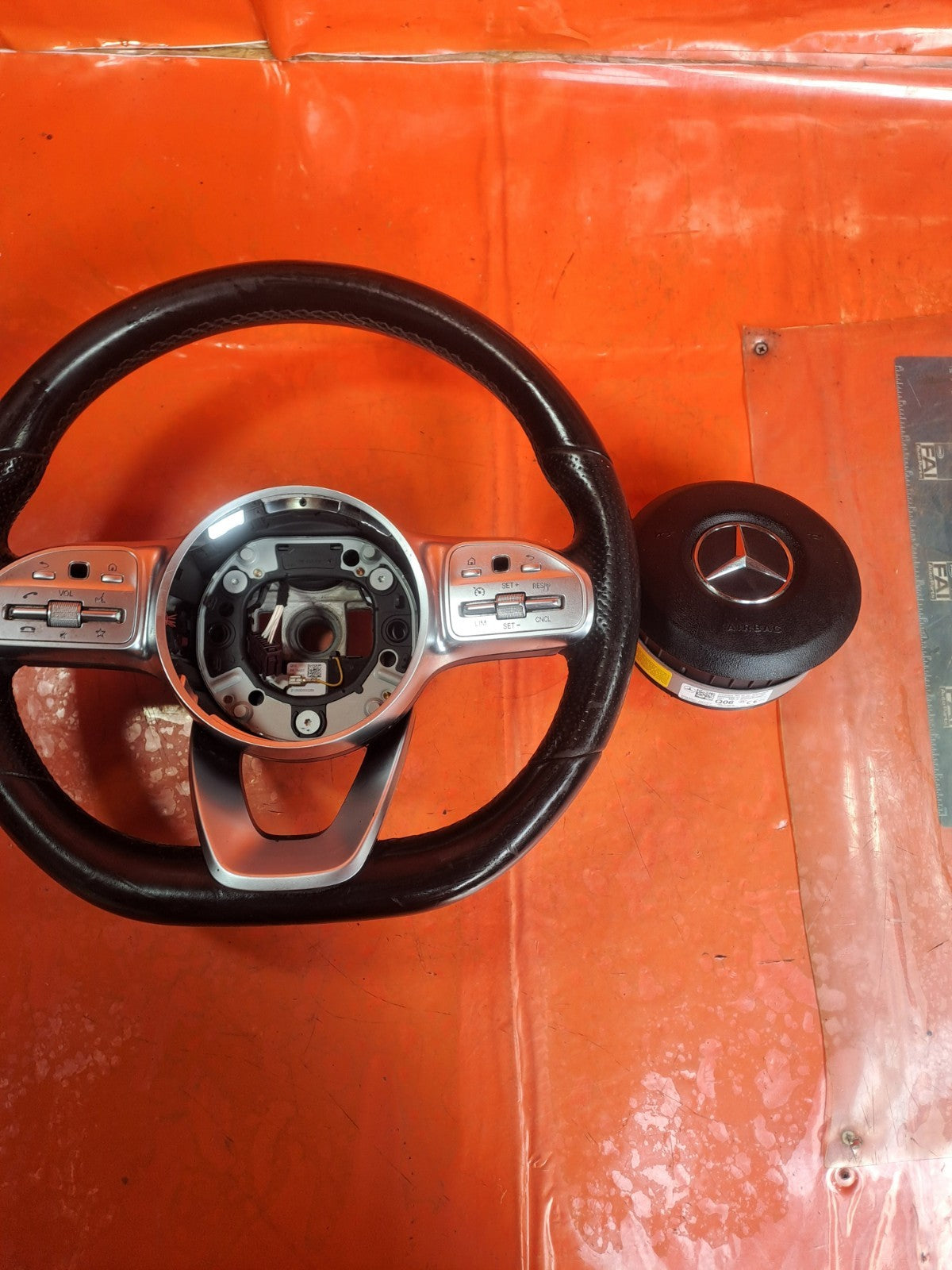 ✅MERCEDES CLA 180 AMG LINE 1.3 PETROL 2021 MULTIFUNCTION STEERING WHEEL Warranty - Image 6
