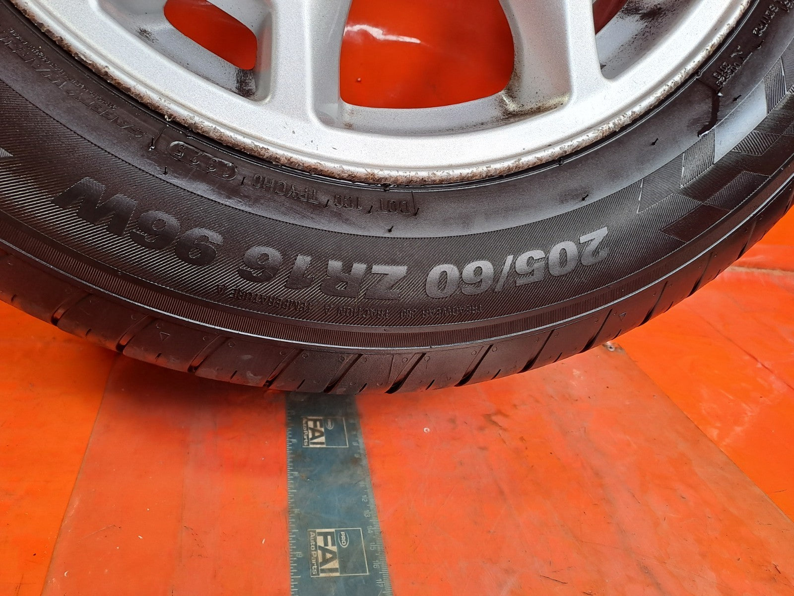 ✅2015 FORD TRANSIT CONNECT V408 ALLOY WHEEL WITH TYRE 205/60 R16 DT11-AC A355 - Image 10