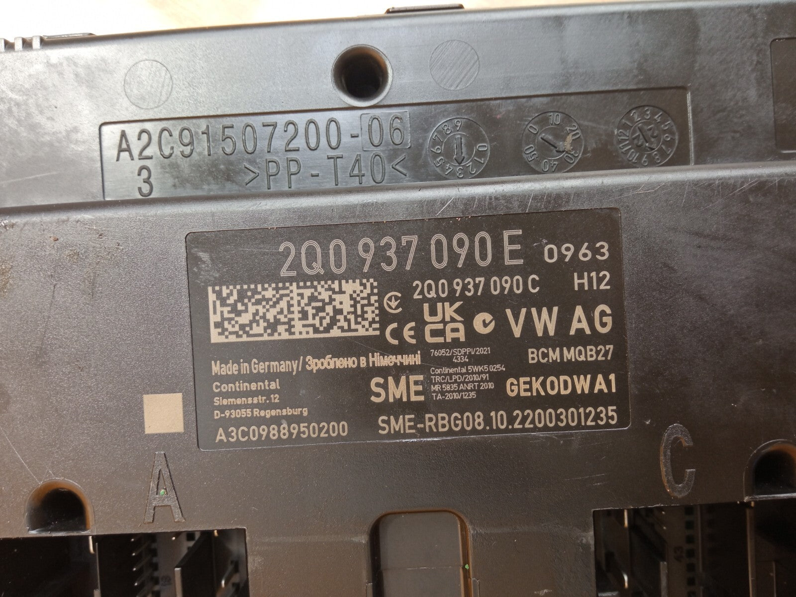 ✅Seat Arona FR 1.0 Petrol 2023 BCM Body Control Module 2Q0937090E +Warranty A145 - Image 11