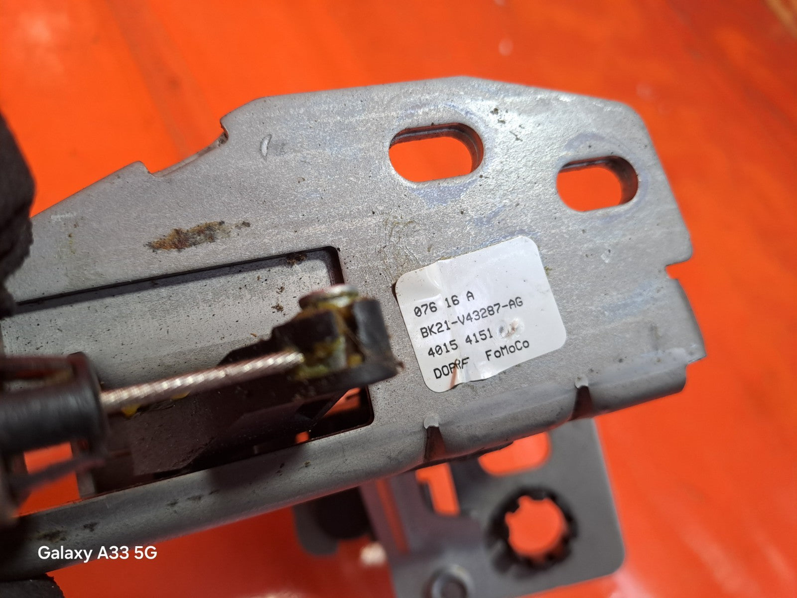 ✅2016 Ford Transit Custom Rear Left Lower & Upper Door Lock BK21-V43287-AG - Image 5