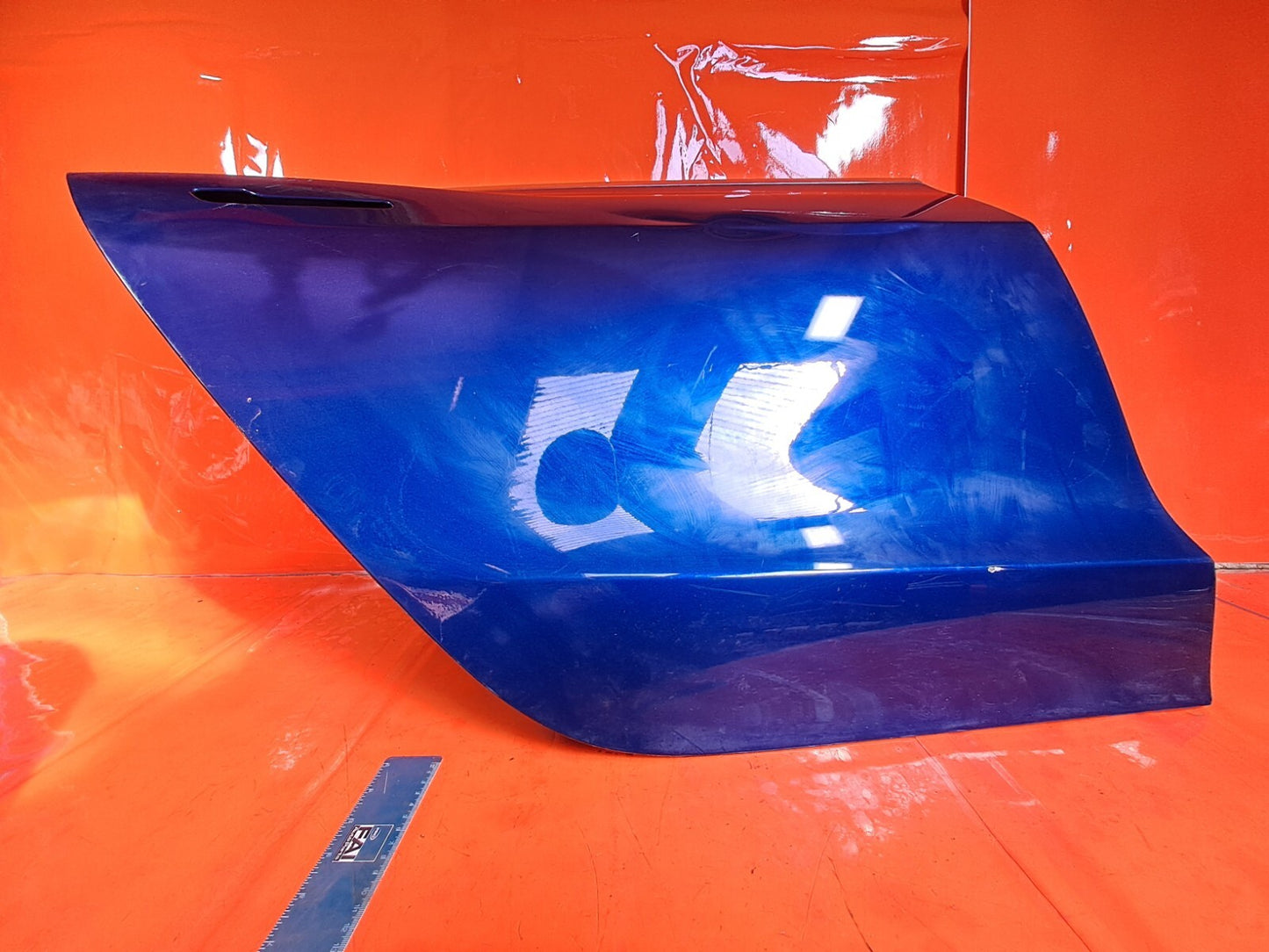 ✅Tesla Model 3 Long Range 2020 REAR RIGHT DOOR BLUE Warranty A266 - Image 2