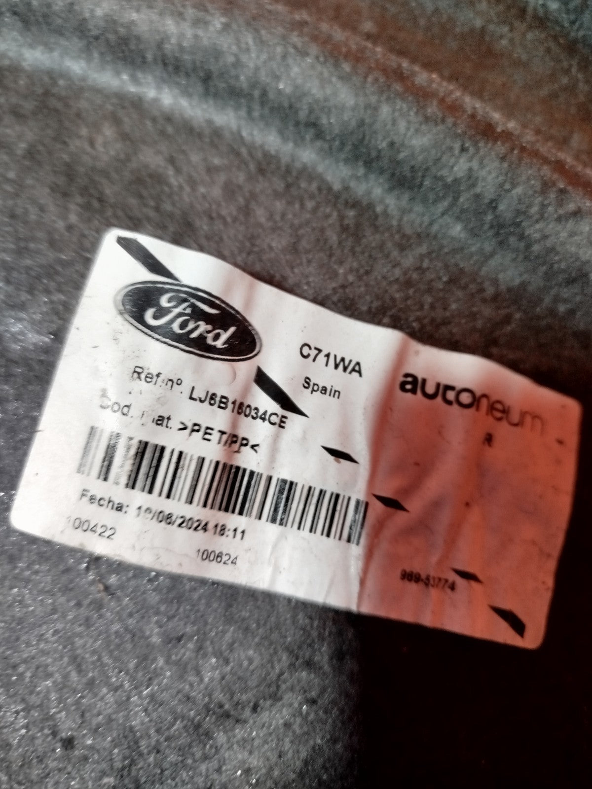 ✅FORD KUGA ST-LINE 2.5 PETROL 2025 FRONT RIGHT WHEEL ARCH LINER SPLASH GUARD - Image 10