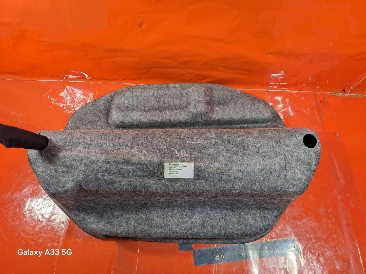 ✅2023 POLESTAR 2 LONG RANGE FRONT TRUNK STORAGE TRAY MAT 32353267 +WARRANTY A312 - Image 10